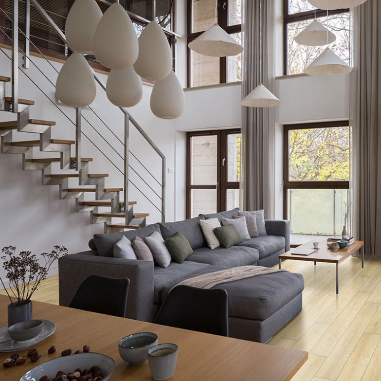 Lanston Oak™ Smithcliffs Hybrid Rigid Core Flooring - MSI Laminate