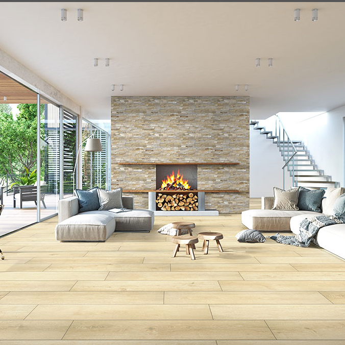 Lanston Oak™ Smithcliffs Hybrid Rigid Core Flooring - MSI Laminate