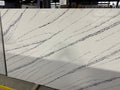 Blue Flame Quartz Countertop slab