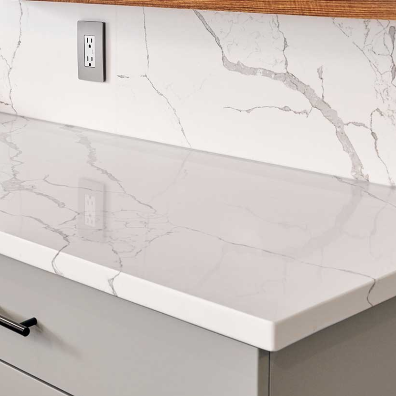 MSI 3CM Calacatta Laza Quartz