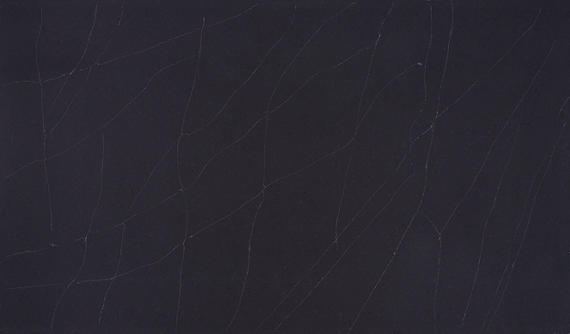 Daltile Broadway Black Leather Quartz Countertop slab