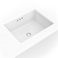 VANITY WHITE RECTANGLE PORCELAIN 2015 FLAT