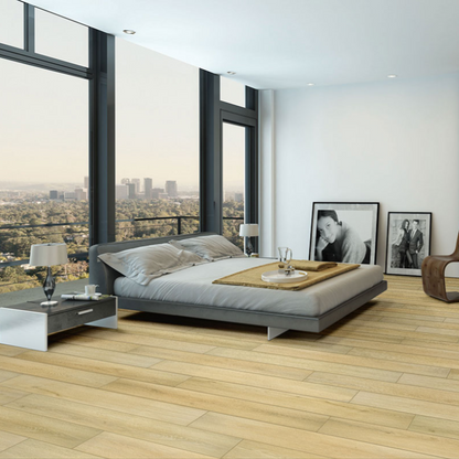 Glenbury Oak™ Smithcliffs Hybrid Rigid Core Flooring - MSI Laminate