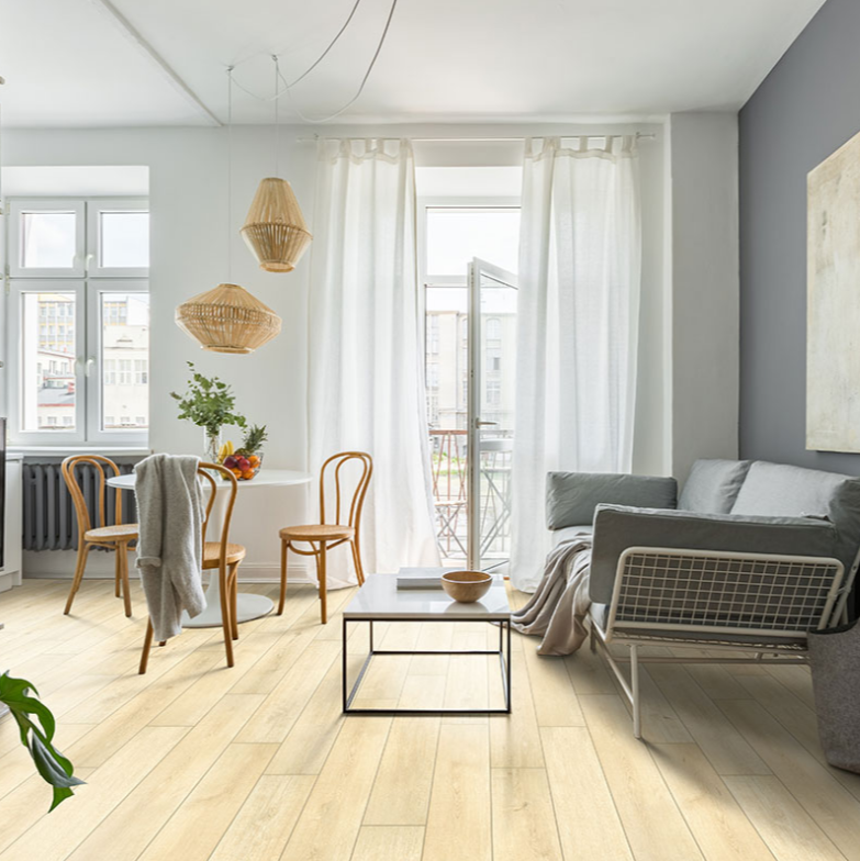 Lanston Oak™ Smithcliffs Hybrid Rigid Core Flooring - MSI Laminate