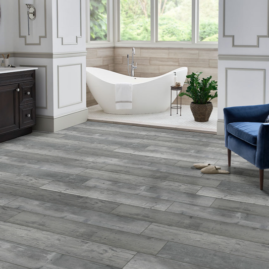 Kingsdown Gray® Andover Luxury Vinyl Planks - MSI LVT