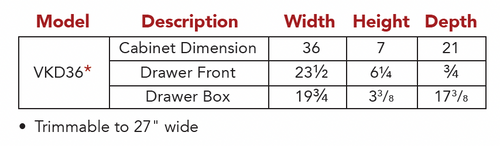 SW-VKD36 Specs