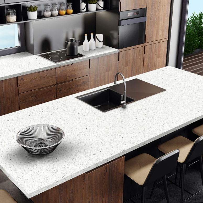 MSI 3CM Sparkling White Quartz