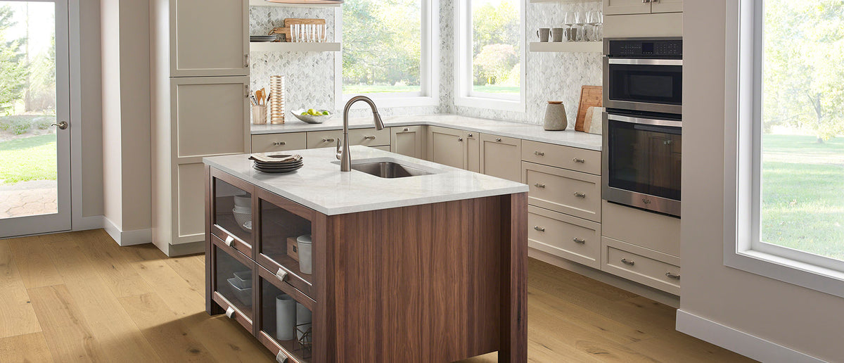 MSI Ivoritaj Quartz Countertop - Kitchen room scene