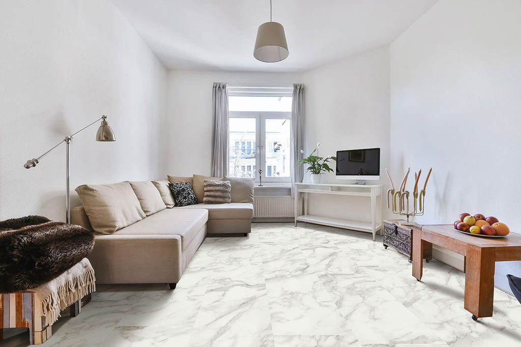 Calacatta Venosa Gold XL Trecento luxury vinyl flooring